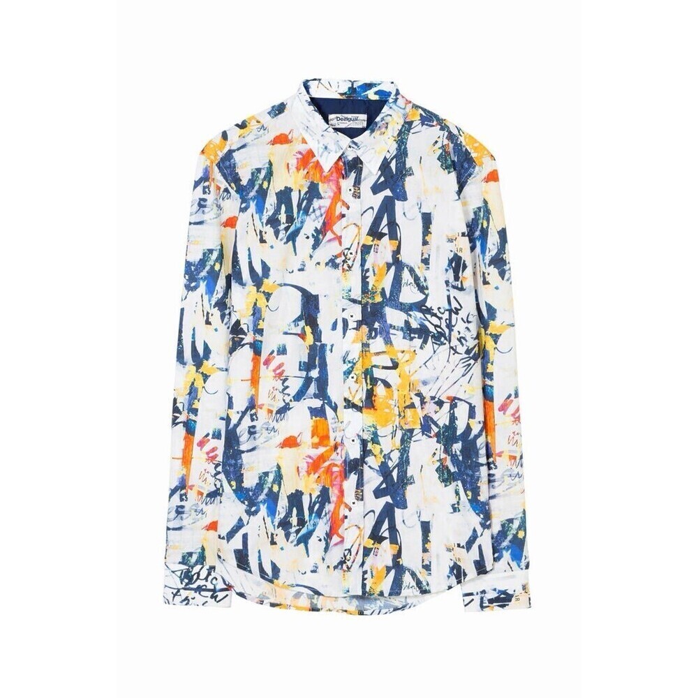 DESIGUAL Izan Button Down Shirt Slim Fit (M2)